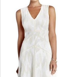 Bcbg maxazria evening off White sequin dress